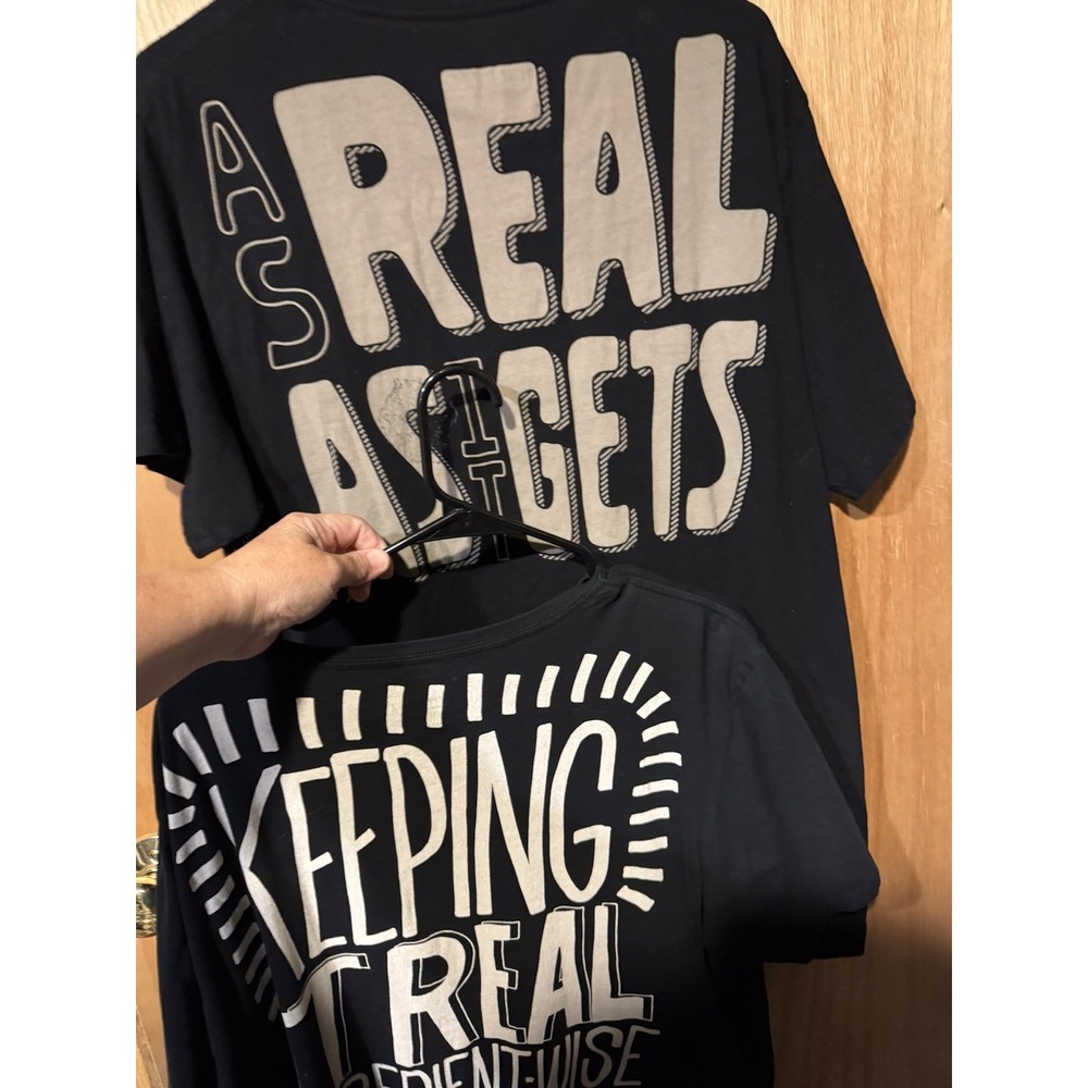 Chipotle Shirt X Large Black Graphic Tees Lot Of 2 (J)